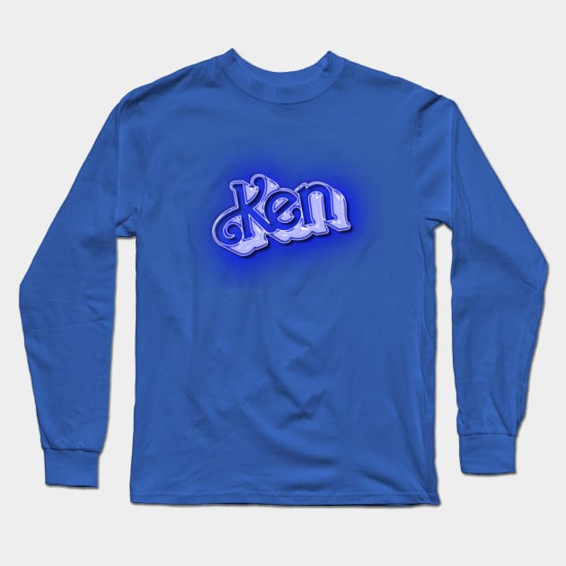 Ken Doll Neon Long Sleeve T-Shirt by ART by RAP